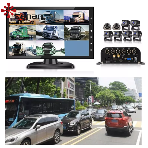 Pengawasan Kendaraan Truk Bus Kontrol Remote CCTV DVR