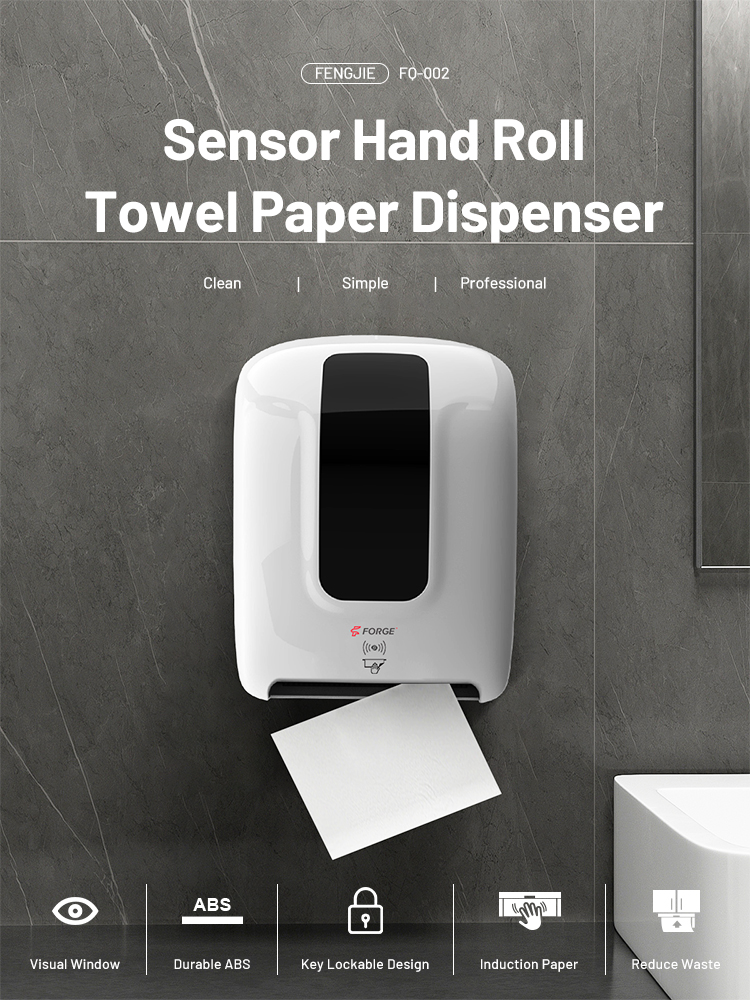 FQ-002 ABS paper holder tissue dispenser sensor paper dispenser heavy duty paper towel dispenser