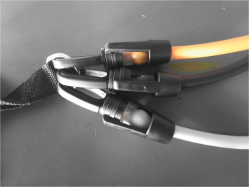 Three sets of tensile tubes