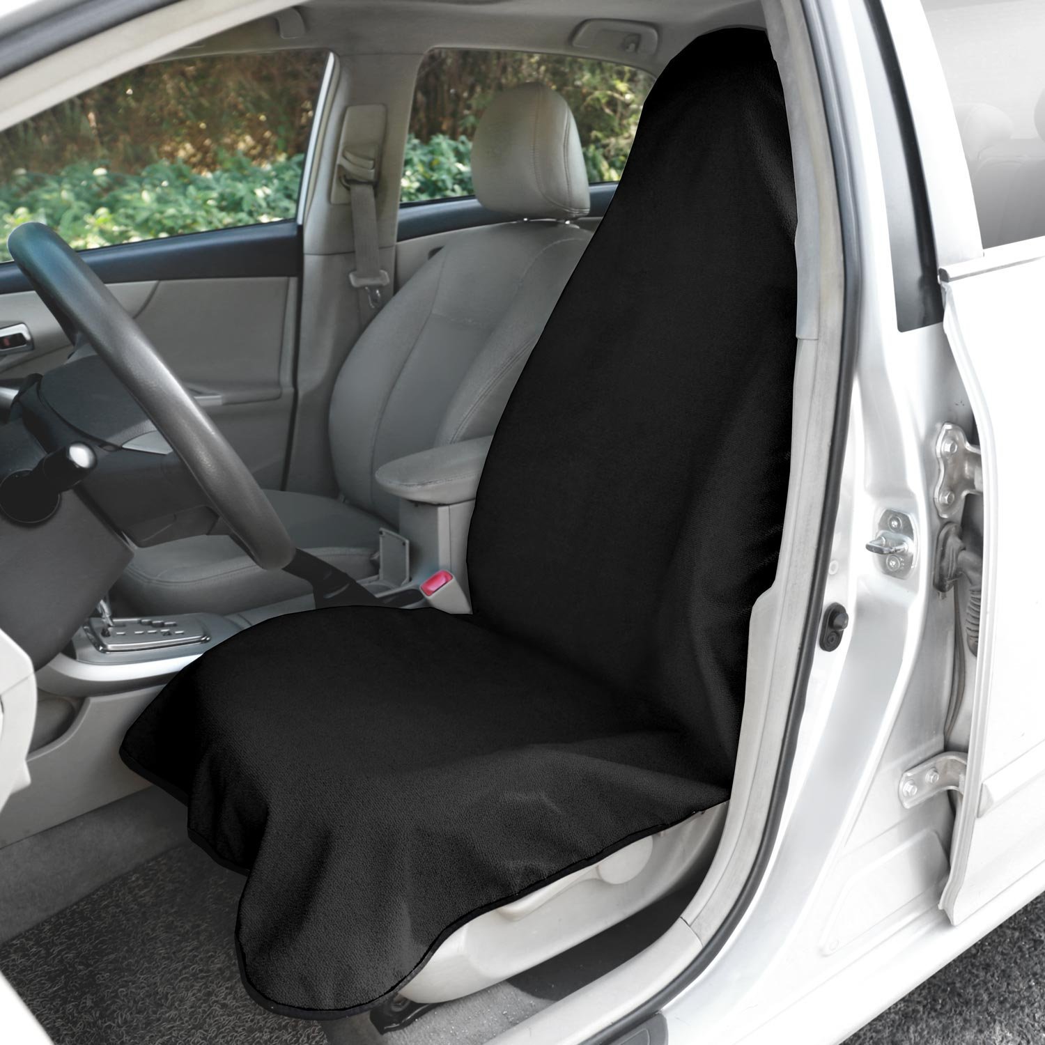 Waterproof Sweat Towel Car Seat Cover for Post Gym Workout Running Swimming Beach and Hiking Universal Fit Anti-Slip Bucket Seat