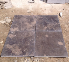 classic brown limestione tiles for outdoor paving