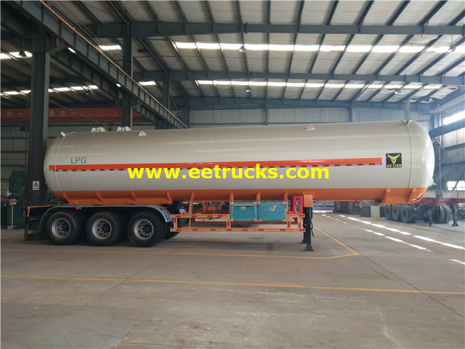 56000 Liters LPG Tanker Trailers