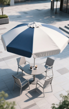 Customized umbrellas with company logo