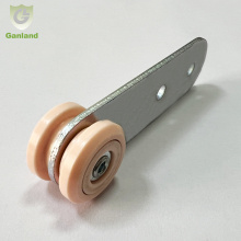 GL-15162 Double Wheel Curtain Side Roller φ30 Pink