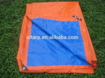 PE Tarp sheet with Blue/Orange Color