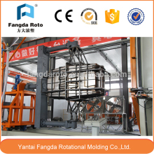 High technology shuttle rotational moulding machine