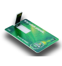 Waterproof Super Slim Credit Card USB Pen Drive