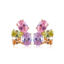 Fashion Zircon Stud Earring (23811)