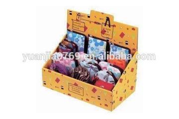 cute cosmetic mirror boutique paper counter display box