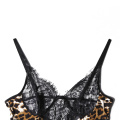 Lingerie sexy babydoll donna leopardata