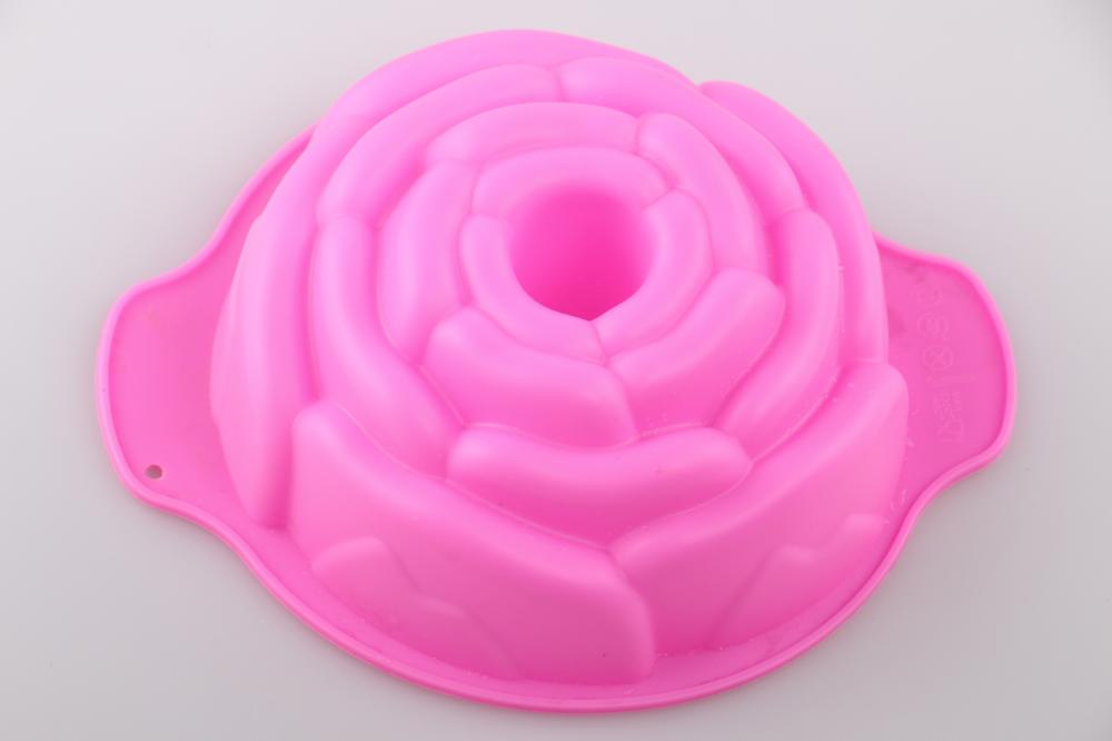 Rose Flower shaped silicone mold