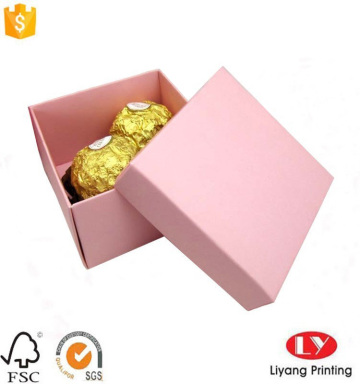 Foldable Art Paper Chocolate Gift Packaging Box