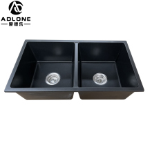 Modern Double Bowl Granite Kitchen Sink