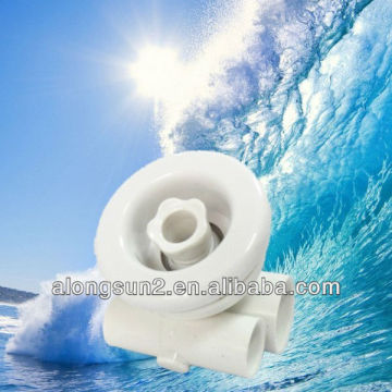 SP-4403B white PVC jacuzzy bathtub water jet