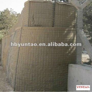 Military defense gabion hesco blast wall