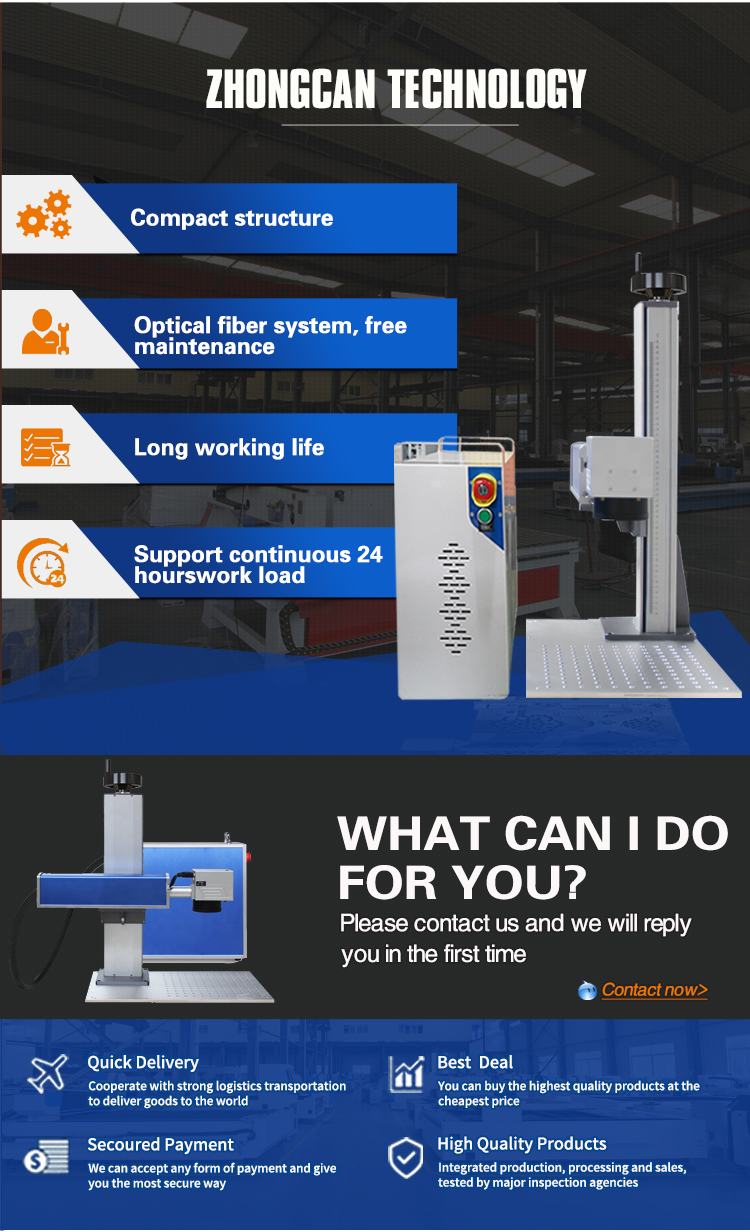 CO2 Laser engraving and cutting machine from zhongcan laser