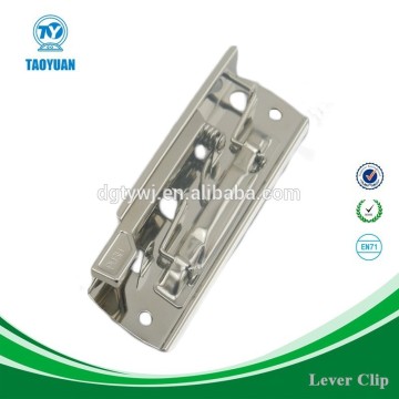 Office school supply 150 mm Metal lever clip / office clip