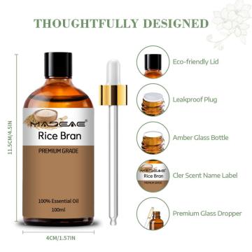 Rice Bran Oil on Sale Cosmetic Liquid Pure Essential Oil Yellow Top Grade ODM Service,moisturizer