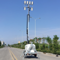 6*400W LED Light Tower For Construction And Mining