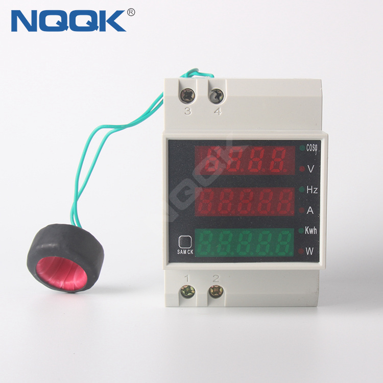 D52-2058 DIN Rail Multi-Function Digital Meter