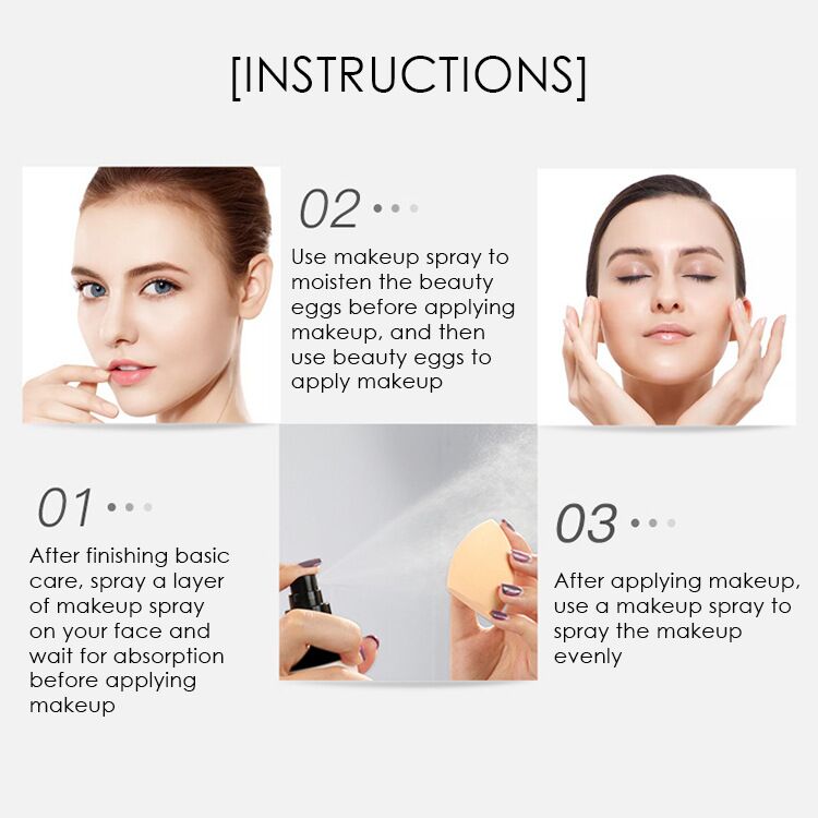 Toning moisturizing makeup setting spray moist long lasting vegan cosmetics private label Makeup Setting Spray