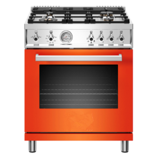 30 inci Semua Gas Range 4 Brass Burner Freestanding Gas Oven