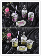 FLOWER BATHROOM HOLDER SETS