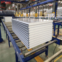 Insulated isopanel sandwich panel