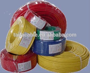 PVC Insulated Stranded flexible copper Eletrical Wire