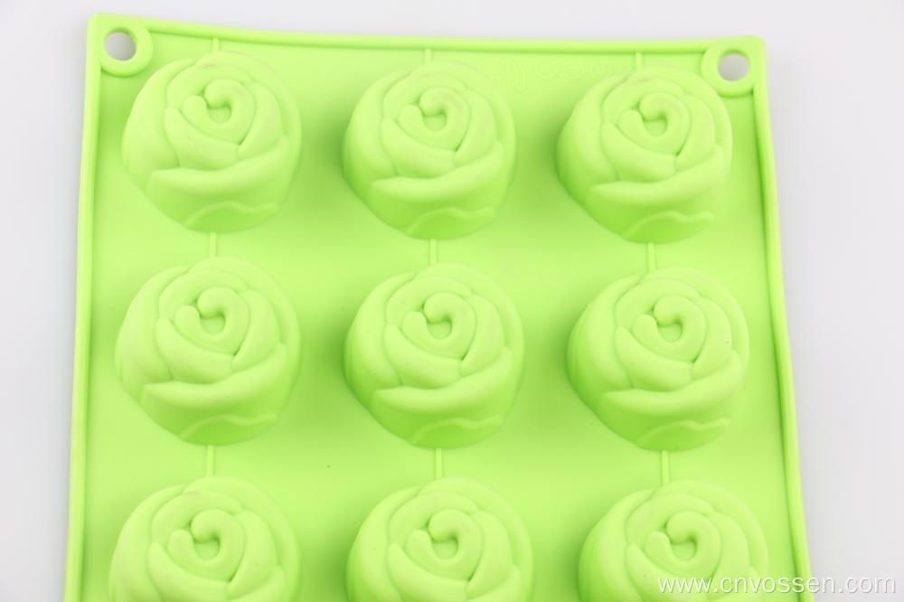 Rose Flower shaped baking mold