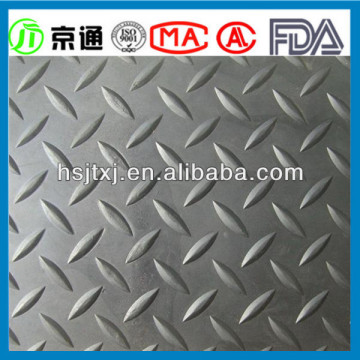 Willow/diamond Black Rubber Floor Mat/Rubber foam anti-fatigue mat of willow pattern