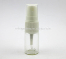 Wholesale 8ml clear tubular glass perfume bottle with mist spayer