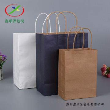 cothes packaging handle paper bag