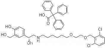 Vilanterol trifenatate 