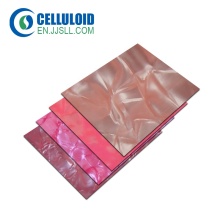 colorful pink celluloid pearl sheets