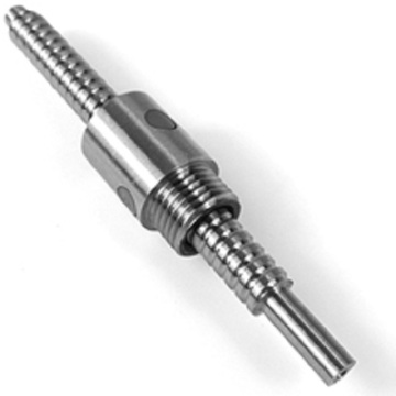 Round nut threaded ball screw