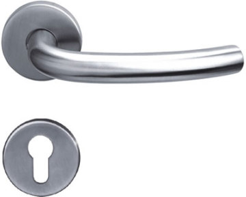 Stainless Steel Single Bend Tube Lever Handle