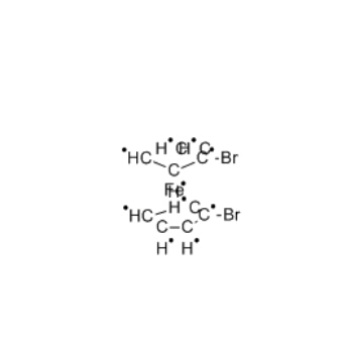 Nâu màu vàng rắn 1, 1'-Dibromoferrocene (CAS 1293-65-8) độ tinh khiết 97%