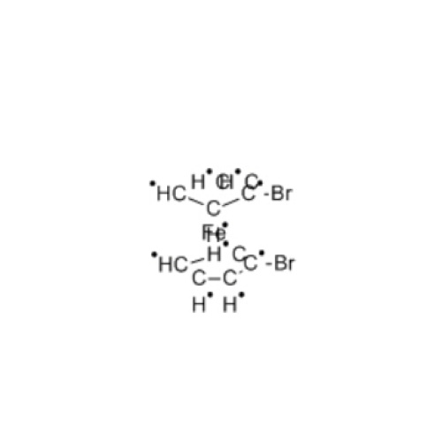 Pardo amarillo sólido 1, 1'-Dibromoferrocene (CAS 1293-65-8) pureza 97%