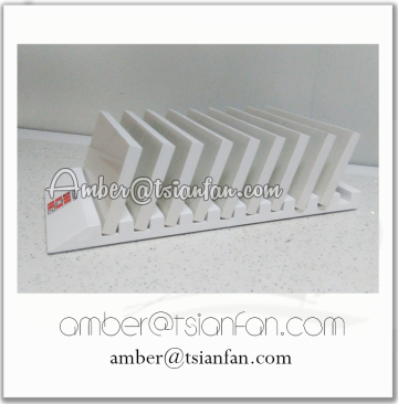 SRT121 MDF Display Stand for Solid Surface , Engineered Stone Worktop Stand , Quartz Stone Promotion Stand