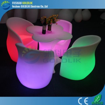 led furniture led table led chairs for bar