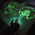 Prancheta de desenho fluorescente de arte A4 criativa apagável