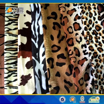 polyester plush velboa fabric