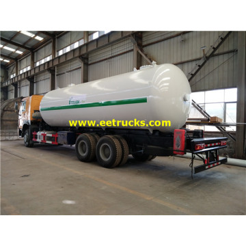 SINOTRUK 25m3 Propane Road Tanker Vehicles