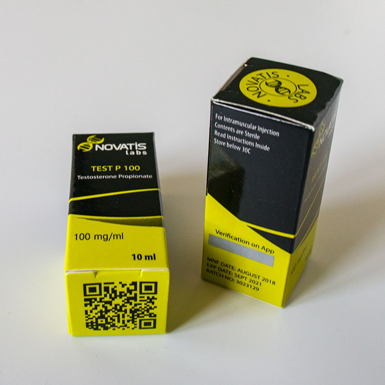 hot cake hologram stamped 10 ml steroid vial box customized