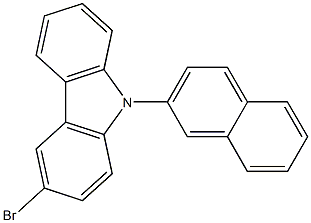 9-(2-naphthyl)-3-bromocarbazole For OLED CAS 934545-80-9