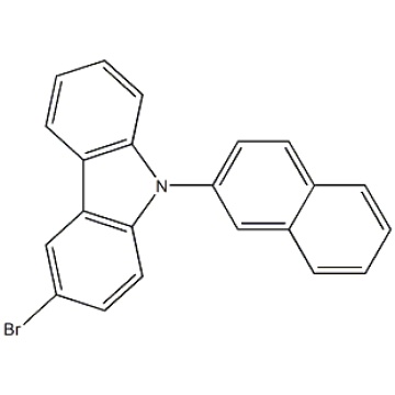 9- (2-naftil) -3-bromocarbazolo Per OLED CAS 934545-80-9