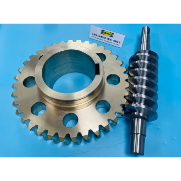 Precision worm gear machining Grinding of worm shafts