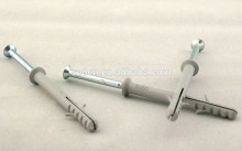 PE nylon plastic frame wall plug expansion anchor with wings