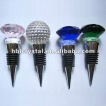 diamond crystal wine bottle stopper